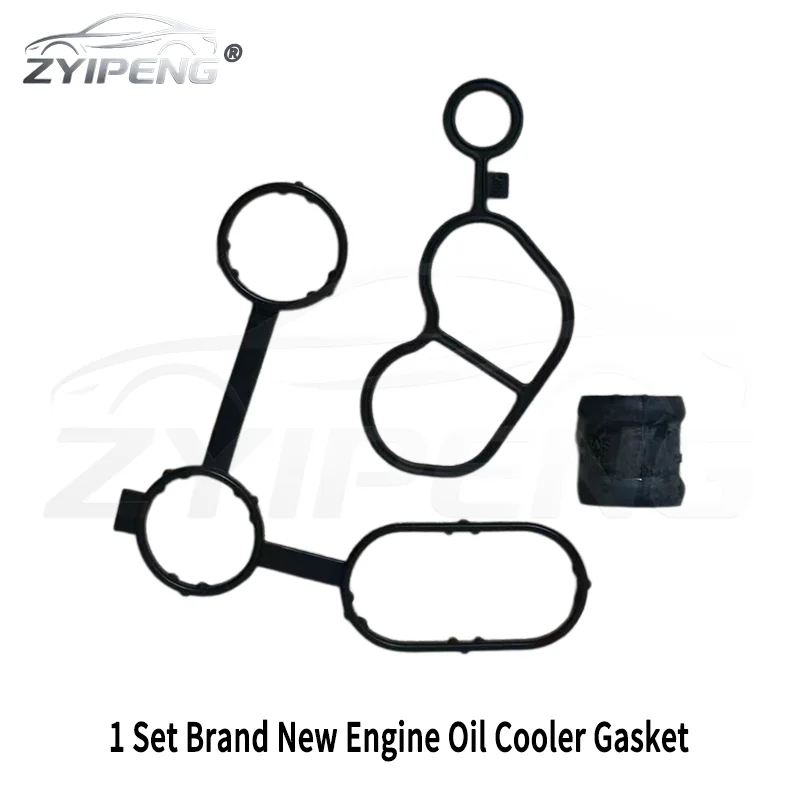 1 Set Engine Oil Cooler Gasket Suitable 3 Pieces 03F903575C 03F115111A 03F121215 For Audi A3 S3 A1 VW Polo Golf Jetta Touran