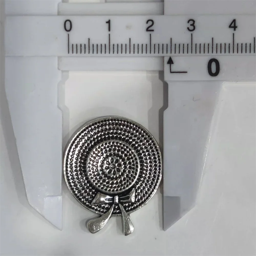 Classic Mini Bowknot Sun Hat Metal Badge For ZP Kerosene Petrol Lighter DIY Handmade Decor Accessory Cigarette Accessories