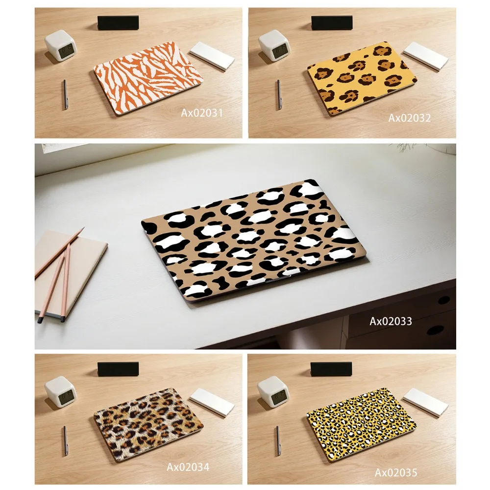 Zebra Leopard Pattern Laptop Stickers Waterproof Aesthetic Computer Decals for MacBook Tablet PC Art Crafts Decorative Sticker