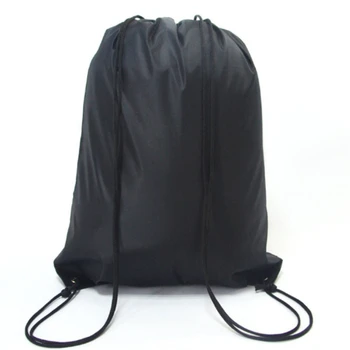 Waterproof Gym Bag Drawstring Sack Fitness Travel Outdoor Backpack DIY Daybag Shopping…