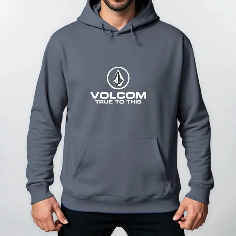High Quality Volcom Men's New Sportswear: Trendy and Comfortable Sweatshirts for Men. Hooded Sweatshirts for Fall and Winter.