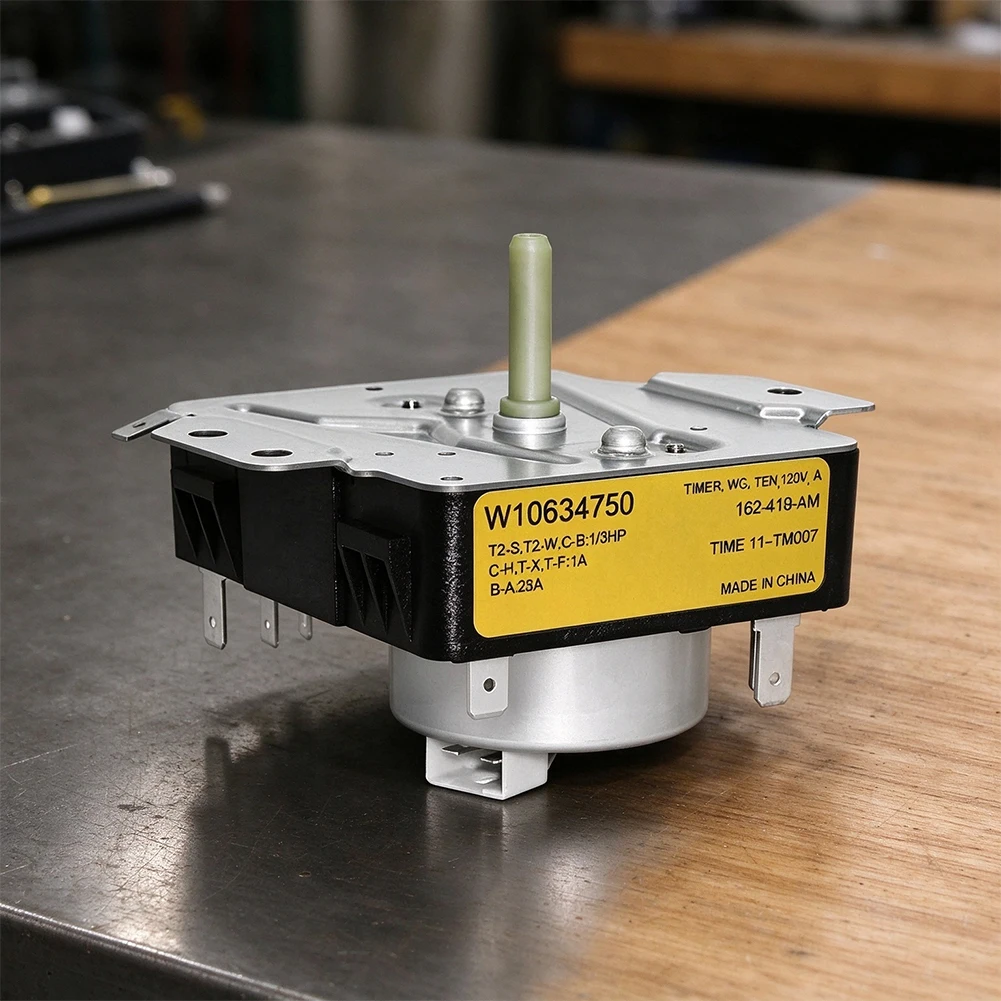 W10846428 Dryer Timer Replacement For Compatible With 120V Control Switch Fits W10634750 For Home Appliance Repair Parts