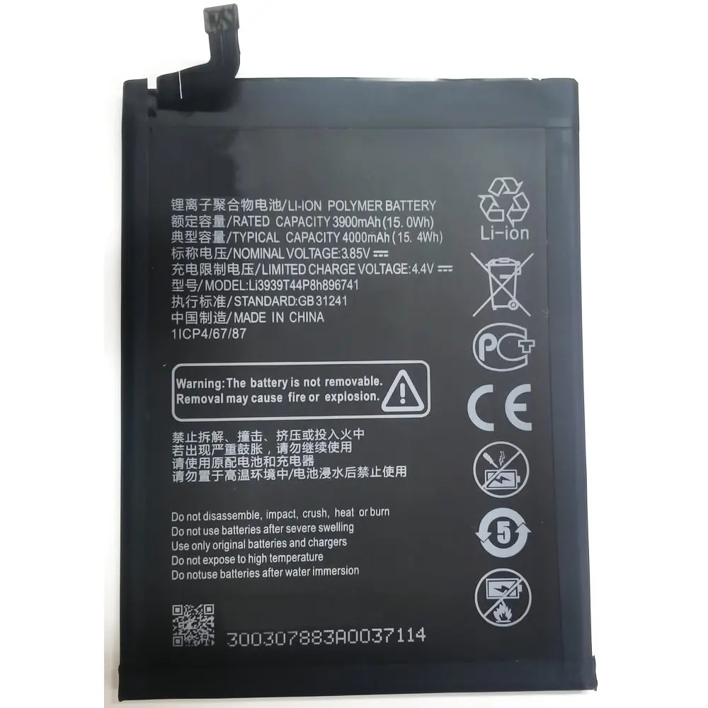 New Li3939T44P8h896741 Battery For ZTE Blade Max View Z610DL Mobile Phone