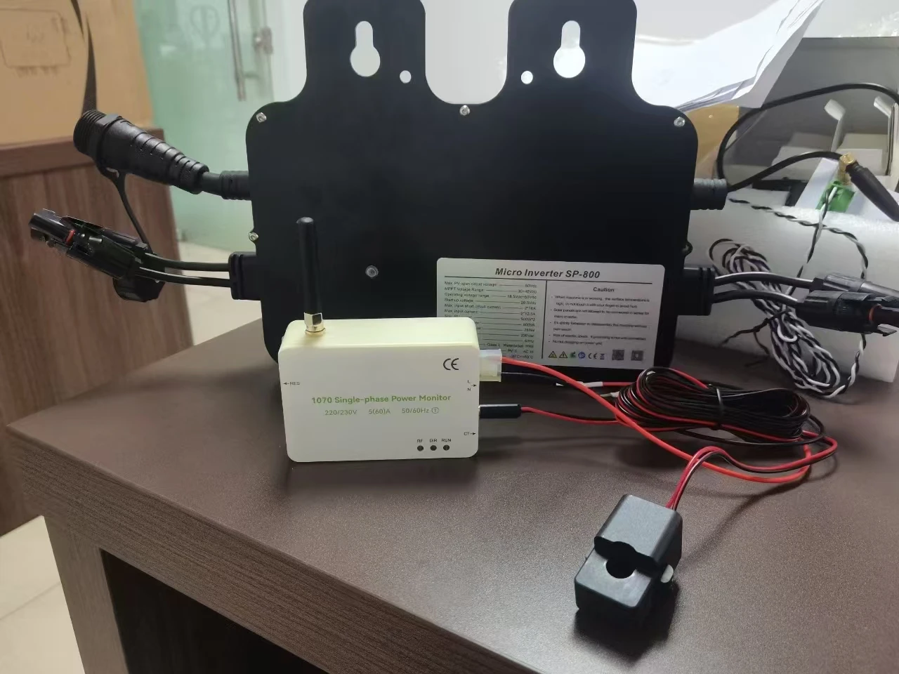 

Micro inverter+smart meter