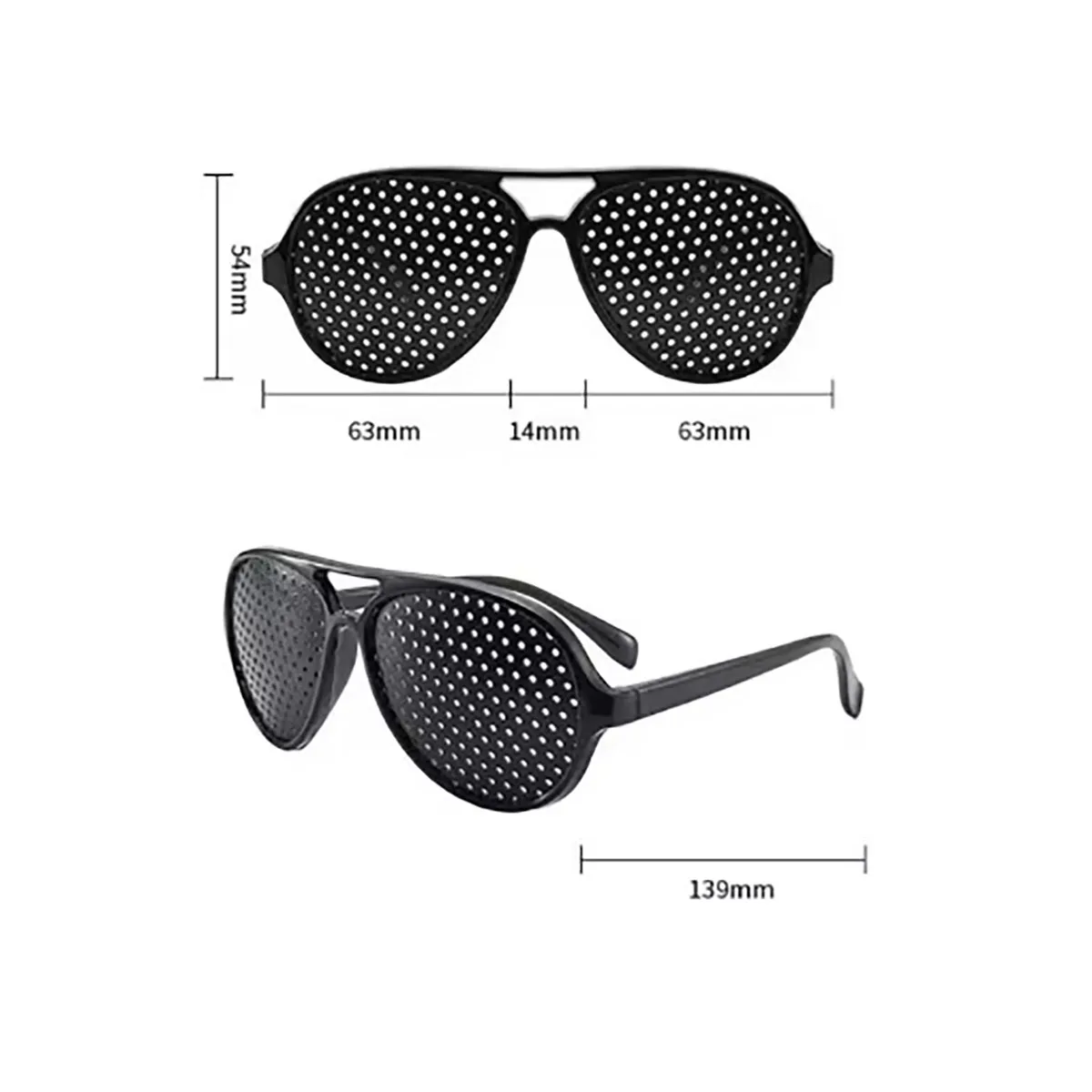 Bild 7: Vision Care Ophthalmologie Korrektur Enhancer Brille Anti-Ermüdungsbrille PC-Bildschirm Laptop Augenschutz