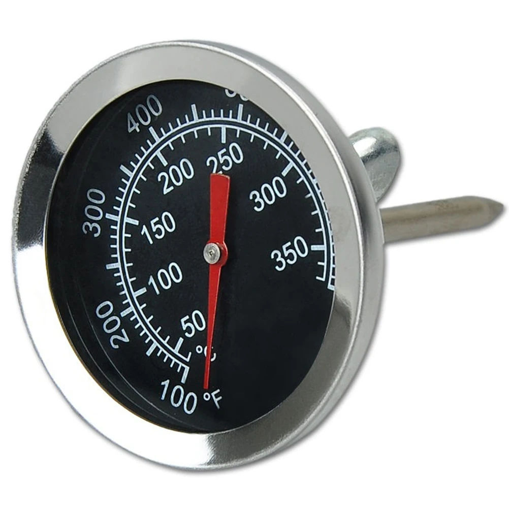 Termometer Oven memasak Stainless Steel, pengukur suhu makanan dan daging 350 °C