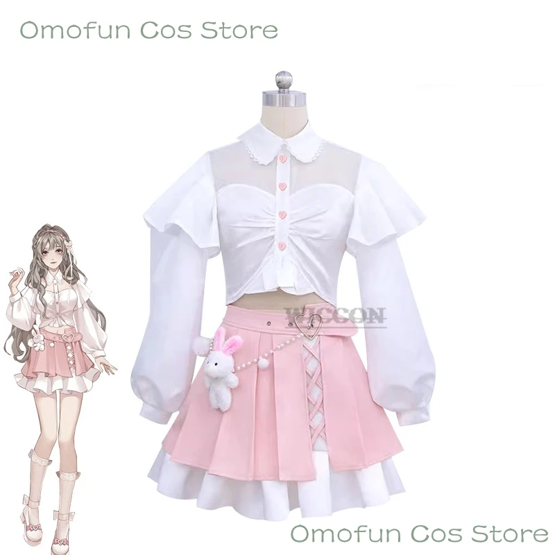 

Game Anime LUNA The Shadow villa cosplay Anna Dress Party Clothing Girl Hallloween Sweet Maid Costume Lolita cosplay luna anna