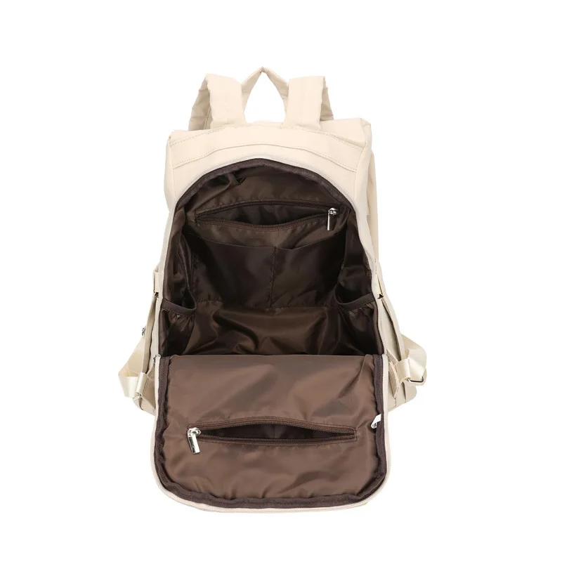 Japanischer bedruckter Freizeitrucksack, hochwertiger Rucksack, Computer, großes Fassungsvermögen, vielseitiger Rucksack, einfarbig