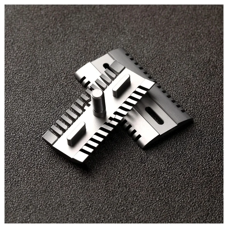 Yaqi Titanium Mellon Safety Razor Head Wet Shaving Tool for Men Best Gift Men Shaving Razor Products
