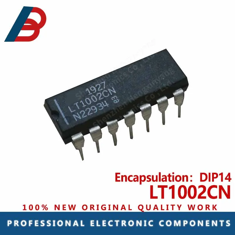 

5pcs LT1002CN in-line DIP14 operational amplifier chip