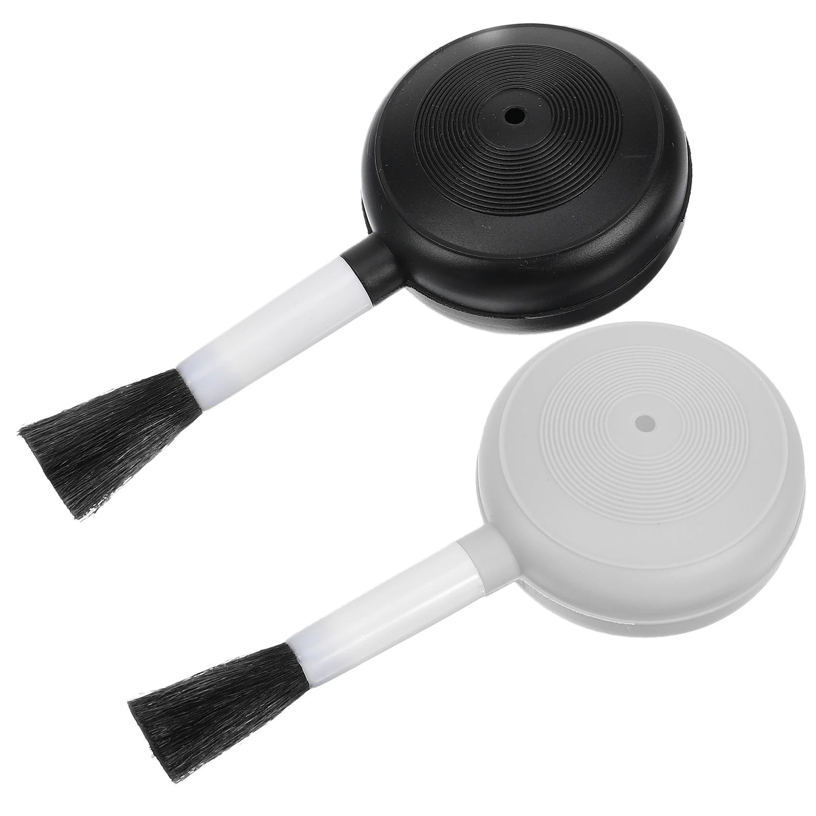 

2pcs Air Blowing Ball Brush Cleaner Blower Pressurized Duster Dusting Laptop Keyboard Camera Lens Tools Plastic Flexible