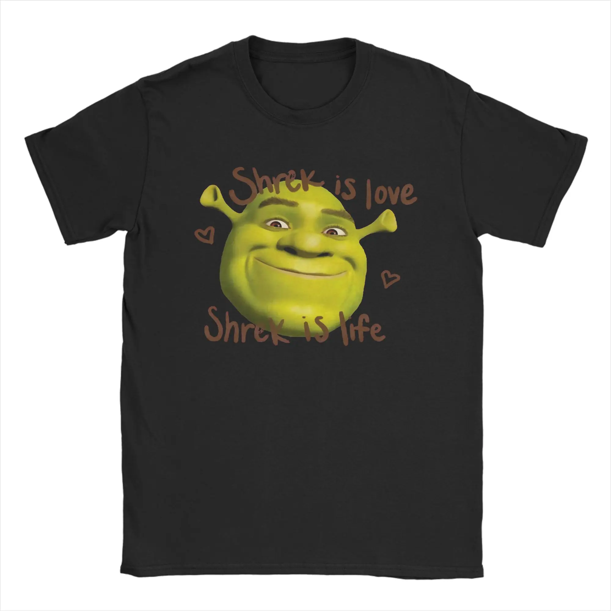 

Shrekes is Love Shrek is Life Fashion T Shirt Men Women Cotton Tee Shirt Clothing