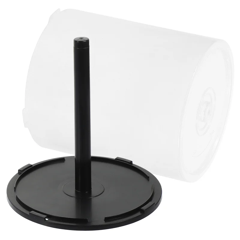 CD Storage Bin Clear Dvd Cases Bucket Cd/dvd Holders Empty Bracket Container Organizer