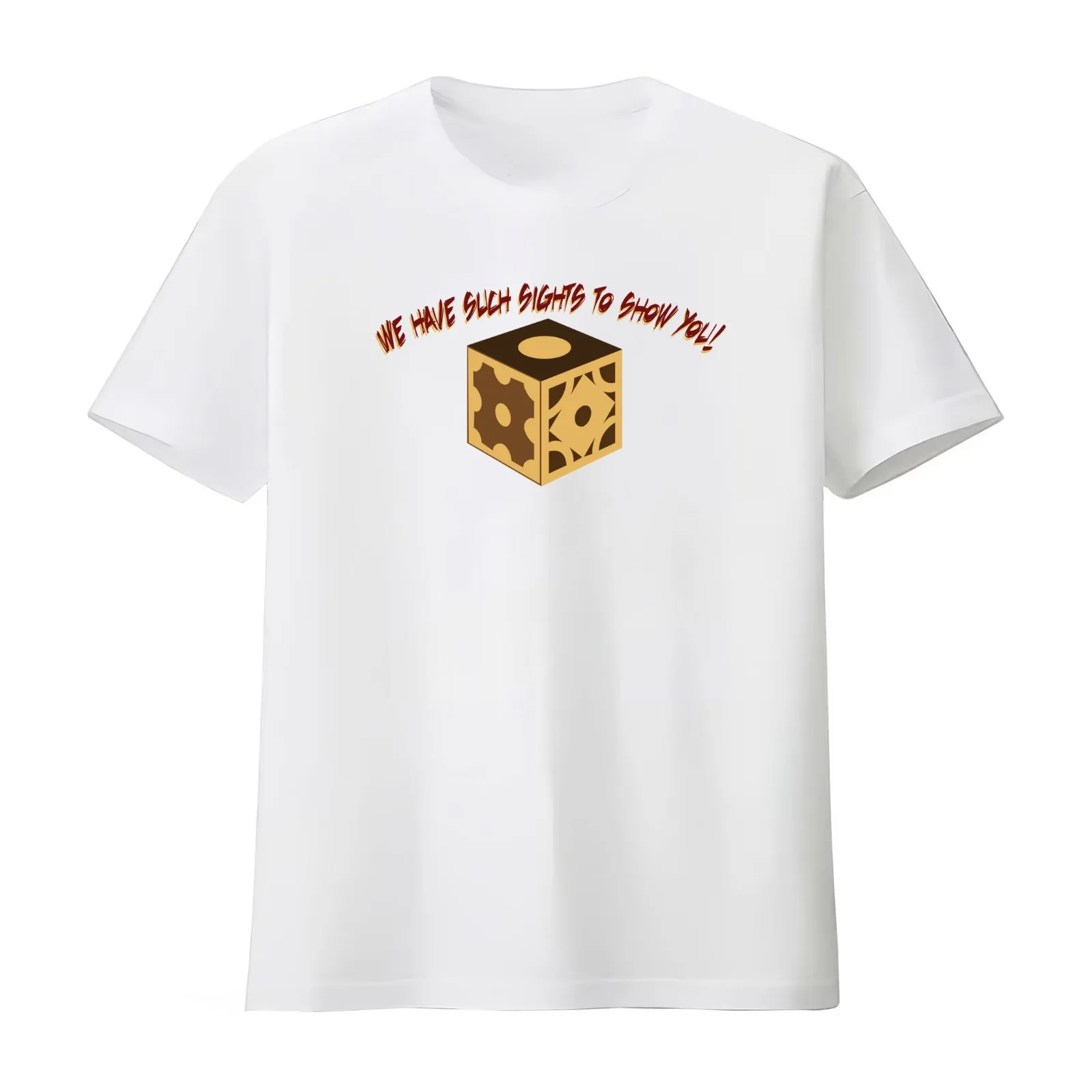 Such Sights T-Shirt Summer Casual Cotton Tee Oversized Streetwear Tops Vintage Graphic Print Loose Fit Short Sleeve