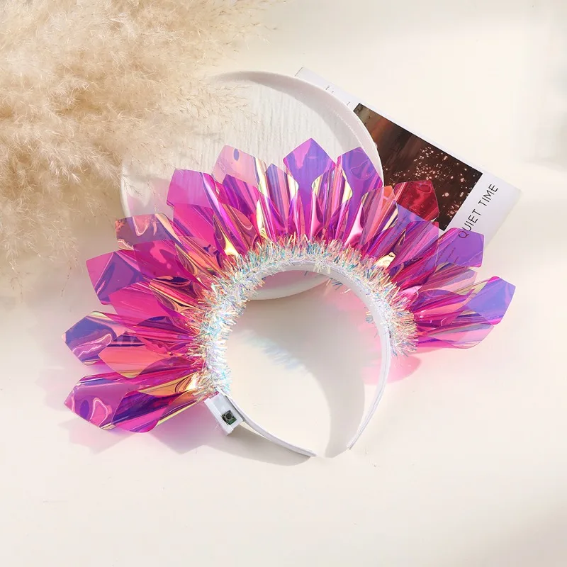 

Креативные светящиеся повязки на голову для детей — красочный светящийся обруч для волос, идеально подходит для Хэллоуина и вечеринок, мгновенно светить весело