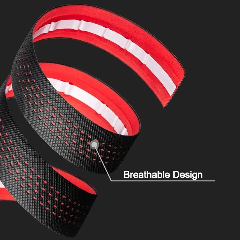 Road Bike Handlebar Tape Soft PU EVA Gravel Bicycle Bar Tape Anti-Slip Shock Absorption Breath Grip