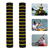 2 Pcs Sponge Kayak Grips 22x35cm Non Canoe Cover EVA Handle Wraps kayak grips oral poles grips boat accessories