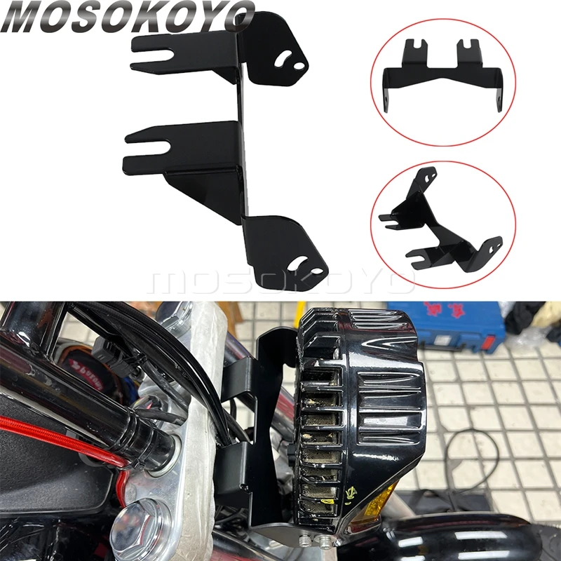 

3.5" Bar Mount LP9 Pro LED Headlight Bracket Mounting Combo Kit For Harley Low Rider S Dyna FXD FXDRS XL883 For Baja LED Lights