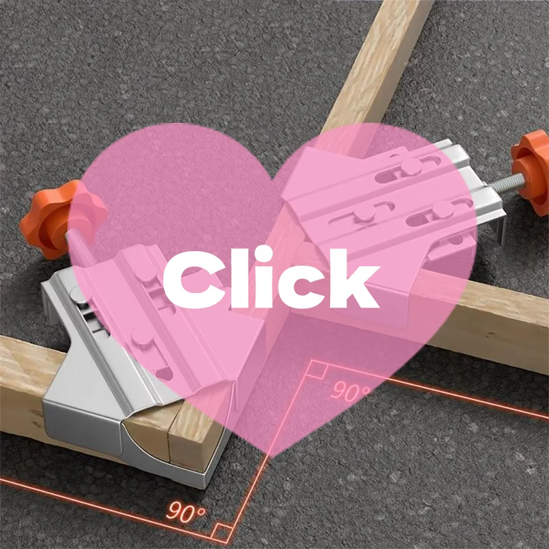 Steel 90 Degree Corner Clamp Right Angle Carpenter Quick Splicing Clamp Adjustable Jaw For DIY Framing Welding