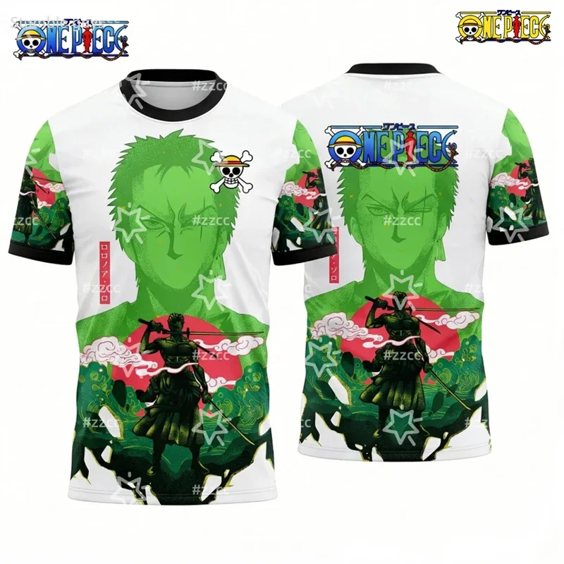 Men's One Piece T-Shirt Nico Robin Character Print Short Sleeve Casual Lightweight Soft Fabric Summer Kids Street Style Tops