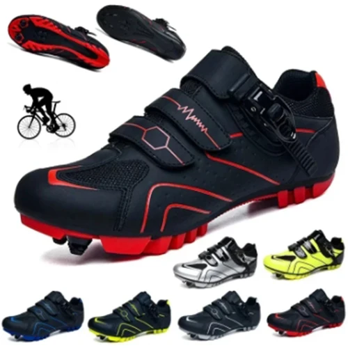 Zapatillas de Ciclismo Mtb para hombre y mujer, zapatos deportivos de velocidad, ciclismo de carretera para pareja, zapatos de ciclismo, pedales con Clip, Spd M, superventas