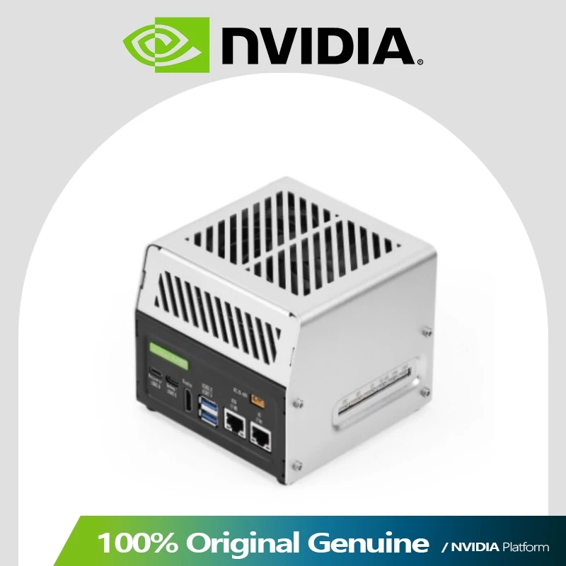 Seeedstudio reComputer Mini J5011 GMSL Edge AI PC, NVIDIA Jetson AGX Orin 32GB Compact Computing System for Vision Applications