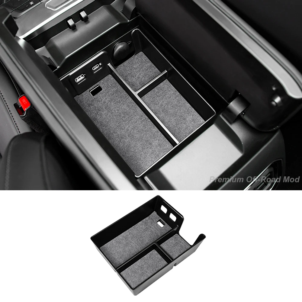 For 2023-2025 Tank 400 Hi4t Armrest Storage Box Center Console Car-Specific Modification Accessory ABS Lossless installation