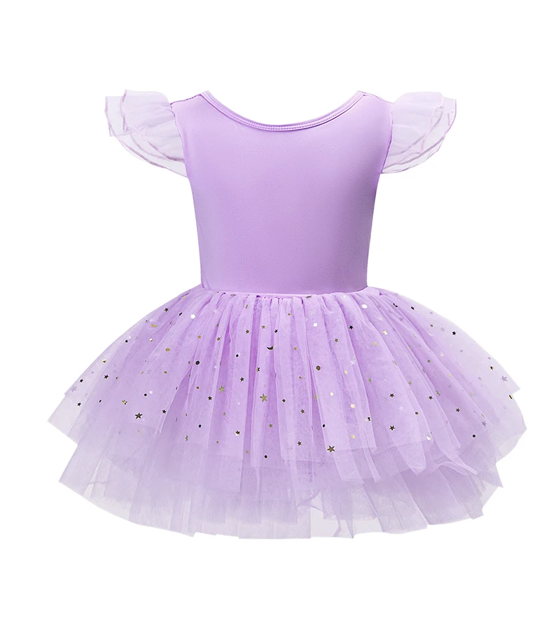 New Girl Ballet TuTu Dress Fashion Professional Kids Dancing Party Dress Performance Costume Princess Wedding Dress 2-8 Ys L485