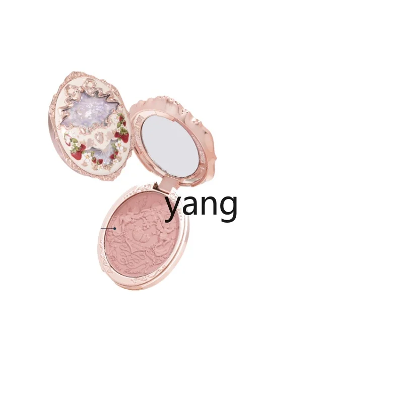 Yjq Strawberry Luo Relief Blush Color Pink Delicate Pink Adjustable Expansion