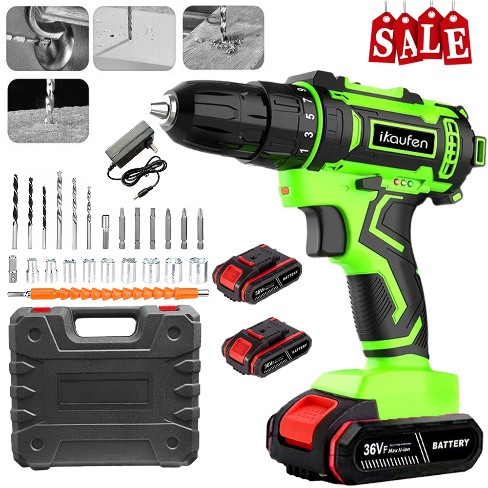 High quality lithium-ion rechargeable battery electric tool hand drill