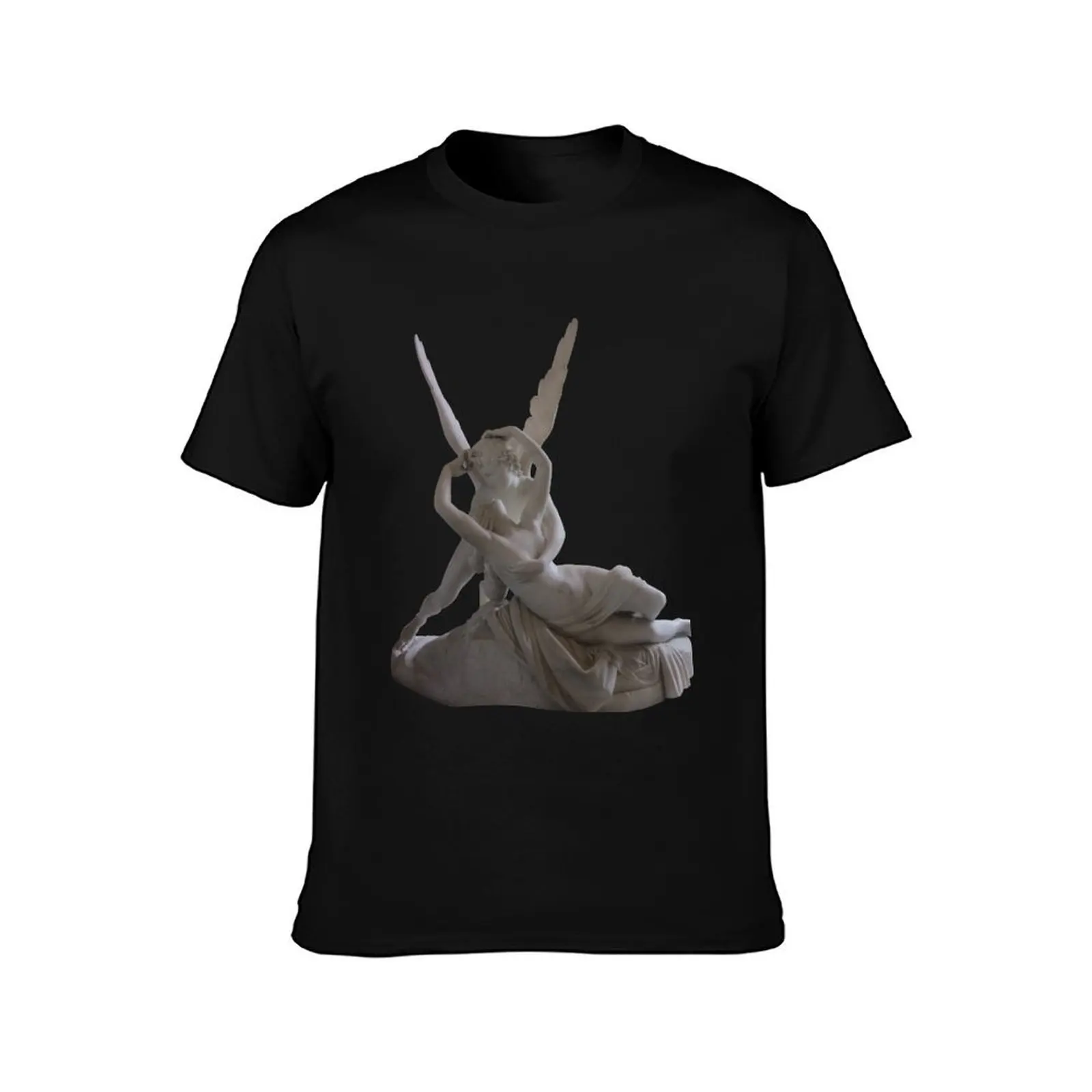 Eros and Psyche T-Shirt Non-Shrink Basic Cotton T-Shirt