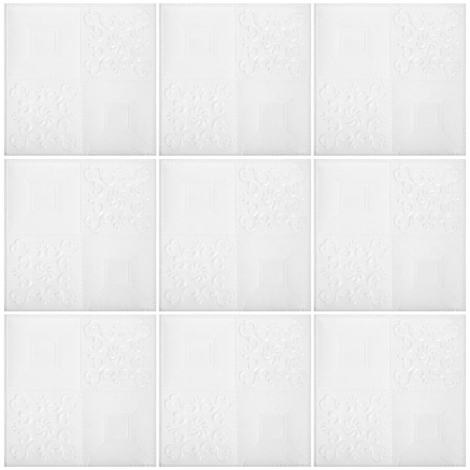 

20Pcs 3D Self Adhesive Brick Wall Panel Peel Stick Foam Tiles for Bedroom Kitchen Living Room Wall Decor Ceiling Tiles