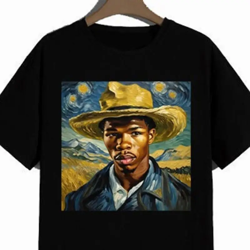 Lil Baby Van Gogh Designed T Shirt 1 Li