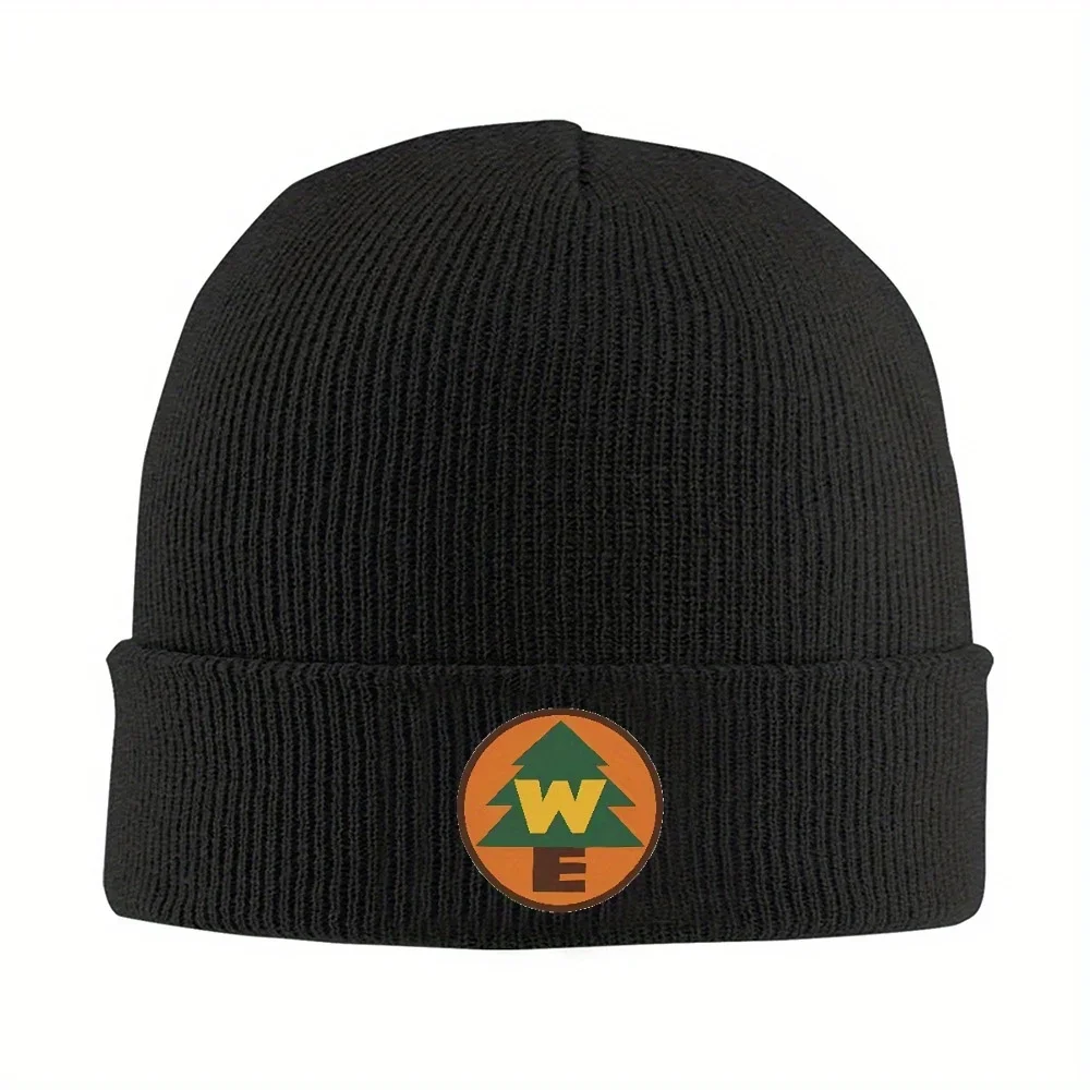 2026 1pc Wilderness Explorer Logo Knit Hat Beanie Autumn Winter Hat Warm Acrylic Casual Caps Men Women Gift
