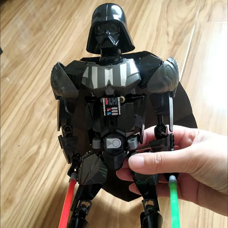 Figura de acción de Robot General de Star Wars, juguete de 32cm con empuñadura de sable de luz, arma de combate, modelo de decoración, regalos para niños, gran oferta