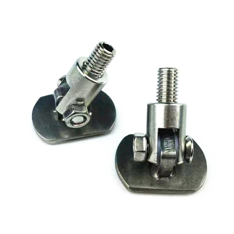 High-performance Conversion Head with M8 Screw Steerable Head Easy Installation used for Car Dent Repair Size 1.3x0.9-in D7YA