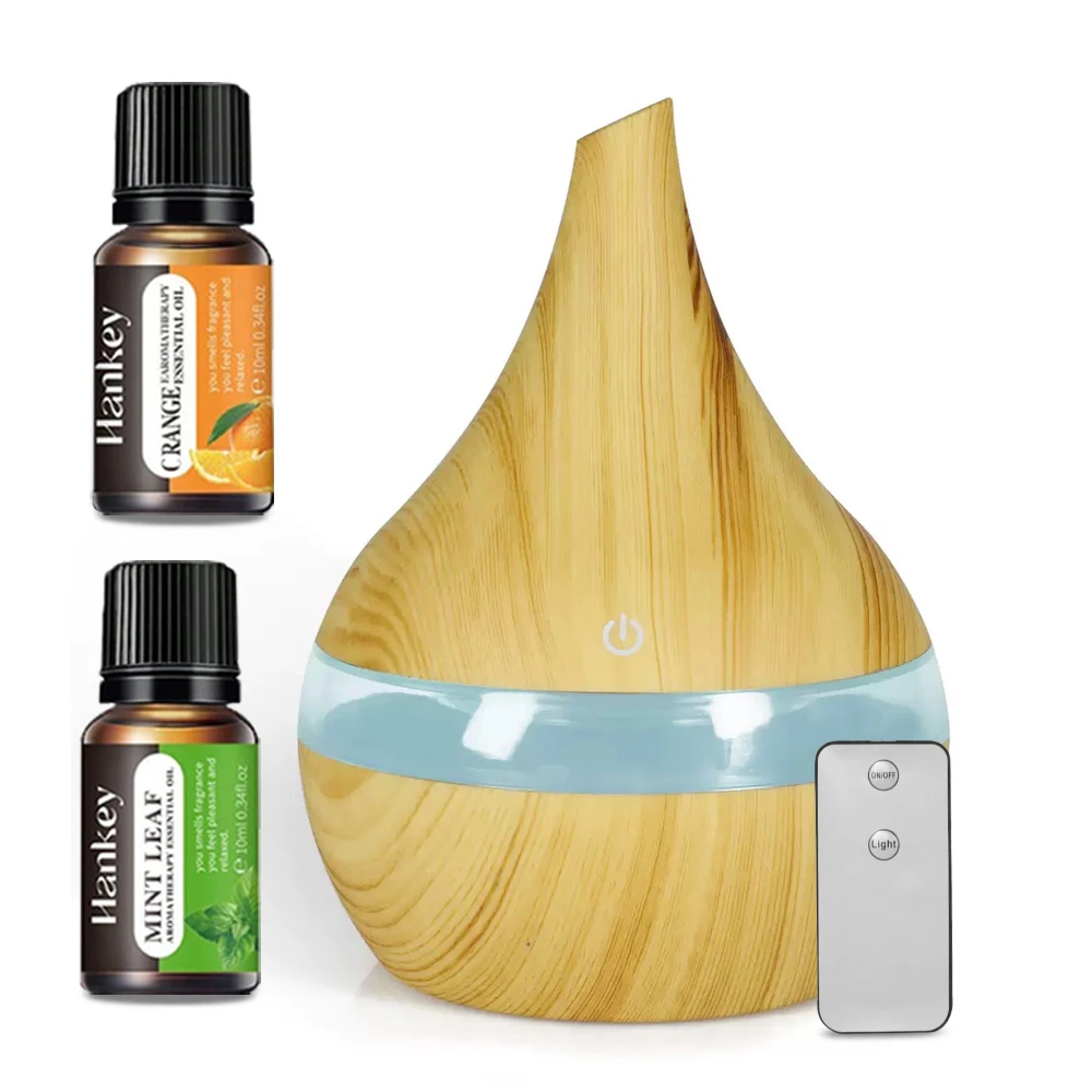 

Aromatherapy Diffuser Humidifier 300ml with Remote & 7 Soothing Night Lights for Relaxation, Yoga, Sleep Aid and Mood Lighting