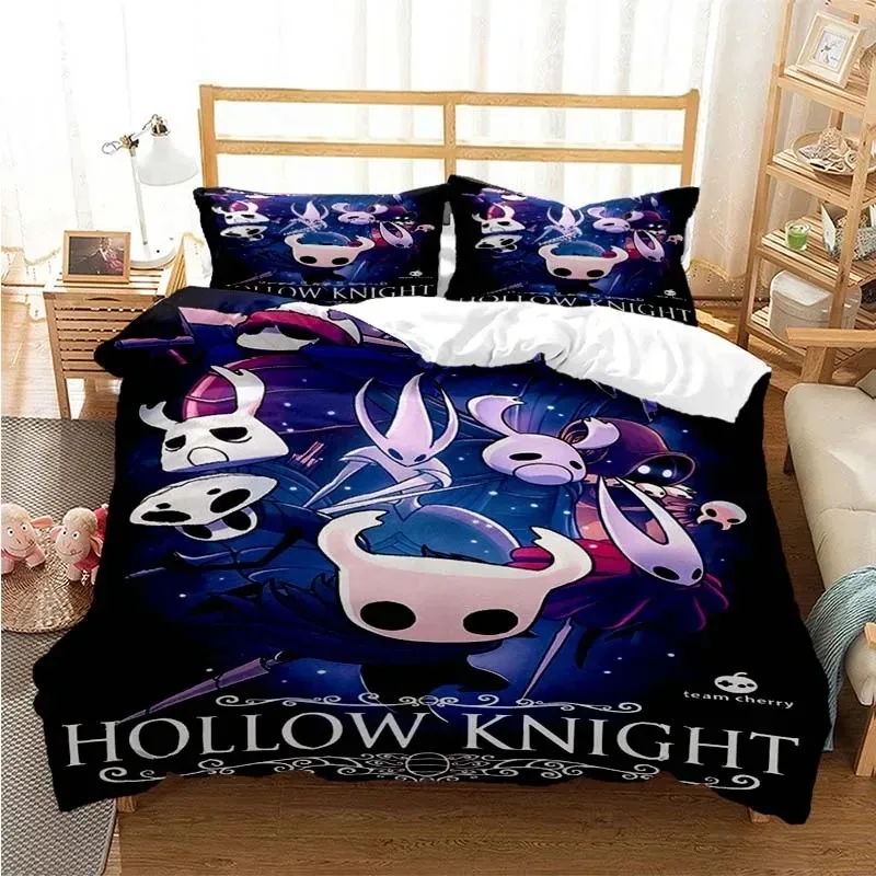 

Hollow Knight Fashion Digital Printing Bedding Set Duvet Cover Comforter Bed Single Twin Full Queen Youth Girl Boys Gift