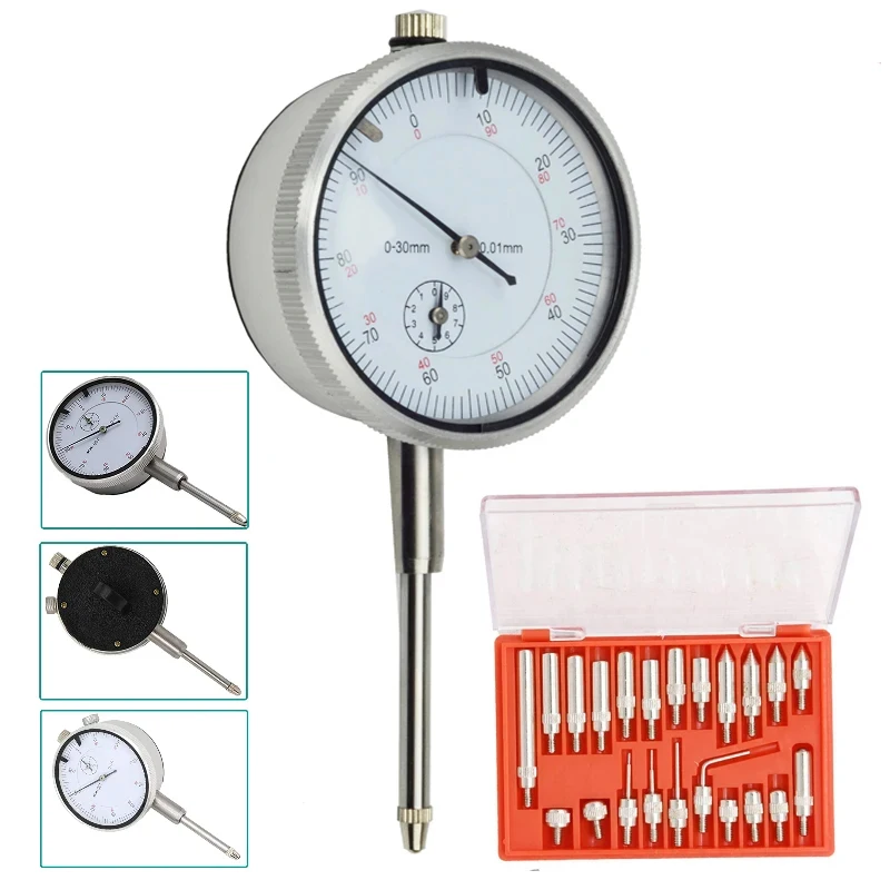 Dial Indicator Micrometer Hour Type Indicator Precision Comparator Measuring Clock Indicator Dial Gauges Measuring Instrument