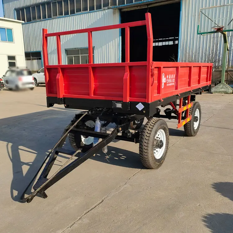 

2025Factory Outlet Small Agriculture Trailer Low Price Farm Tractor Trailer