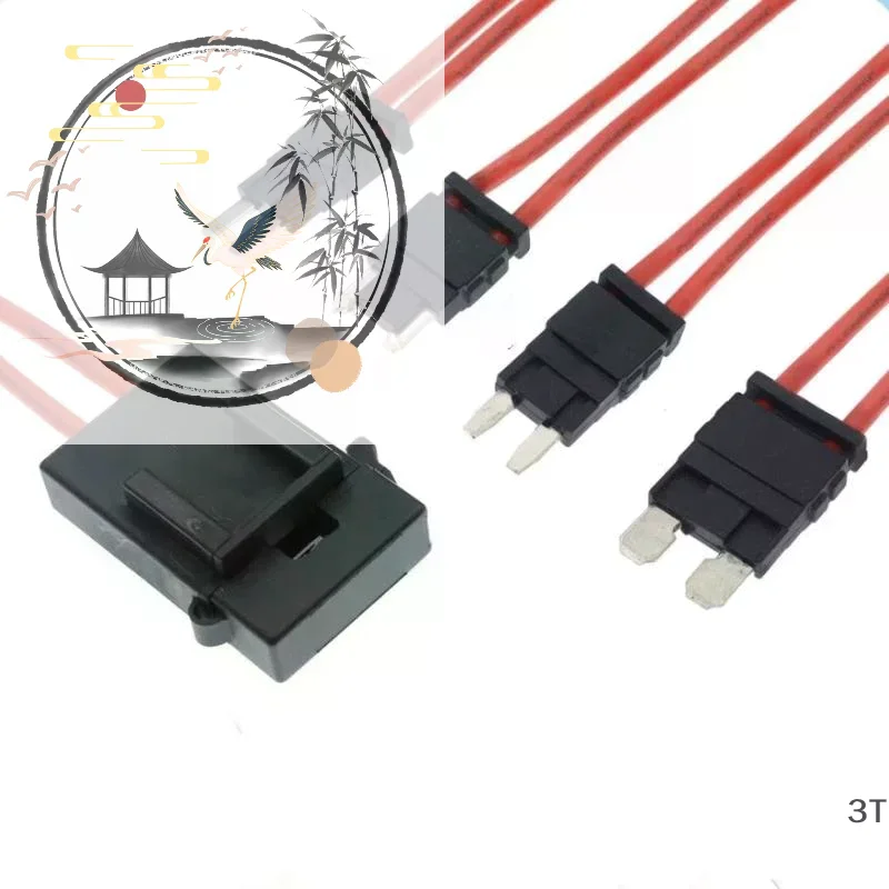 32V 25A 16AWG Automobile Fuse Holder Extension Wire: Current Collector Harness Fuse Adapter Electronic Device