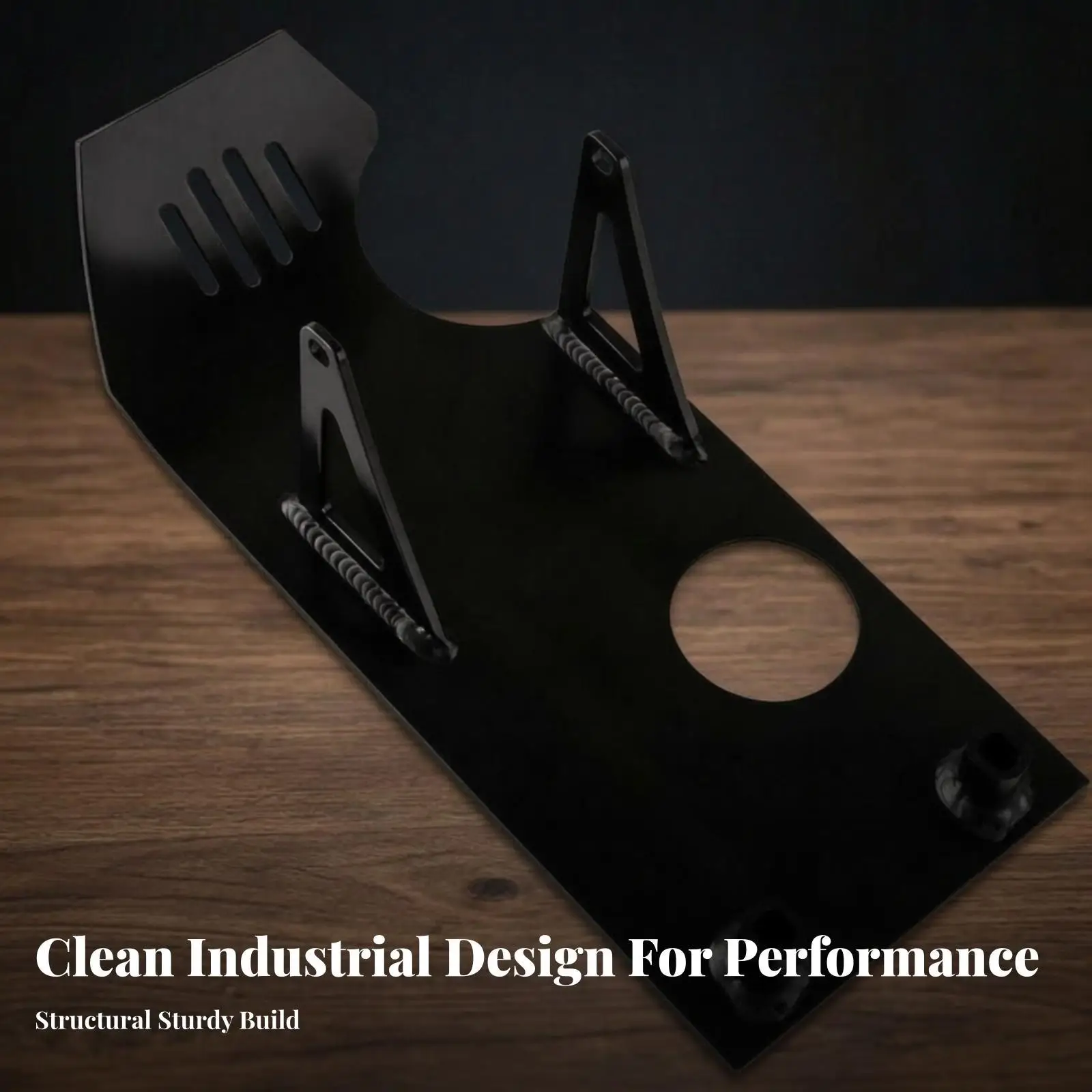 Motorcycle Skid Plate Engine Guard for 125CC 140CC Aluminum Alloy Lightweight Protection with Mounting Brackets