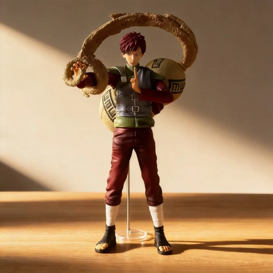 

Naruto Gaara Action Figure 26cm Collectible Model Toy with Color Box Desktop Decoration for Fans
