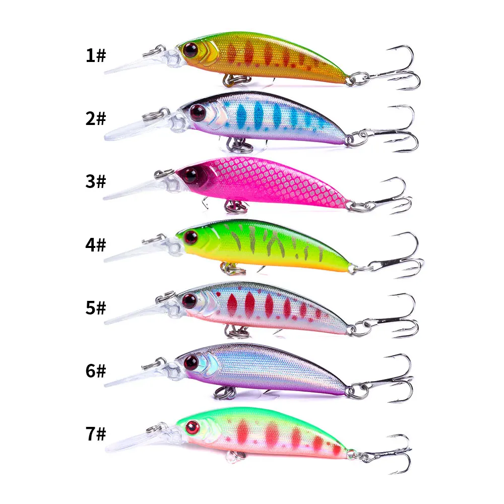 Señuelos Minnow hundimiento lento para trucha perca lubina y lucio - imagen 2