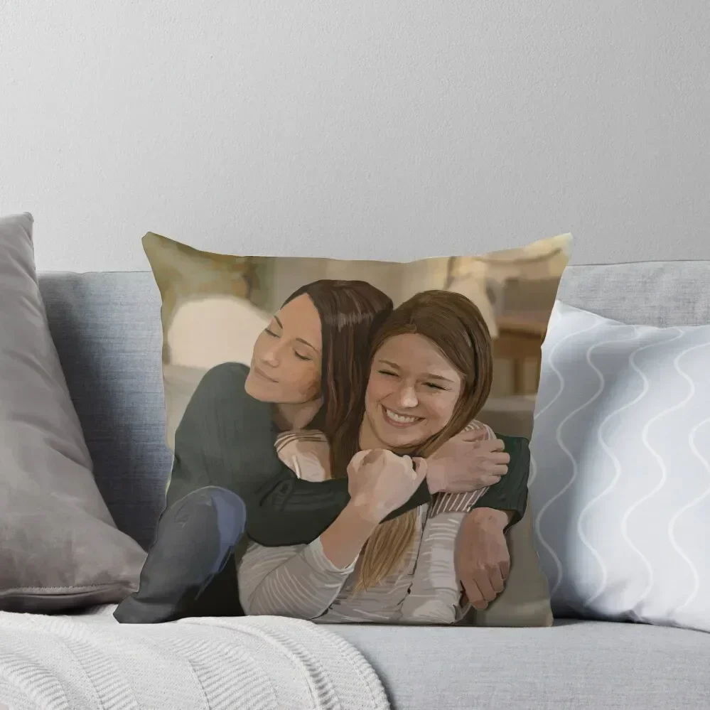 

Danvers sisters Throw Pillow anime girl Sofa Covers For Living Room pillow cover christmas Christmas Covers For Cushions pillow