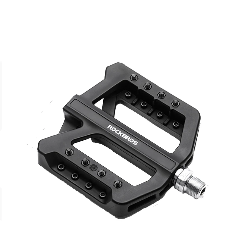 AliExpress ROCKBROS Bike Pedals Ultralight Nylon Pedals Seal Bearings Bicycle Pedal Non-Slip Waterproof  Bike Flat Pedals Bicycle Parts