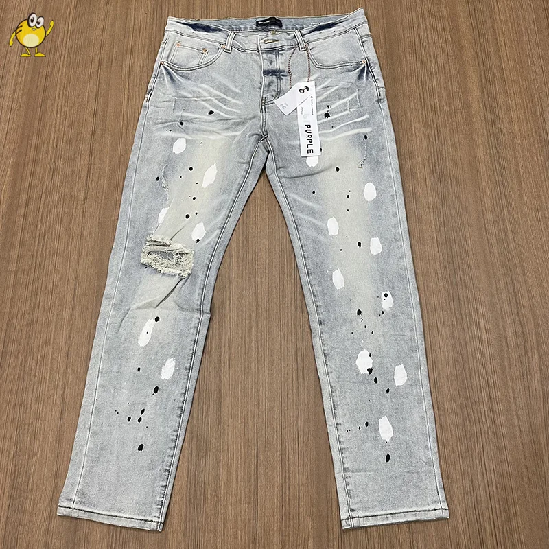 Washed Hole Old Casual Jeans Pants Men Woman Hip Hop Retro High Quality New Fashion Classic Streetwear Trousers