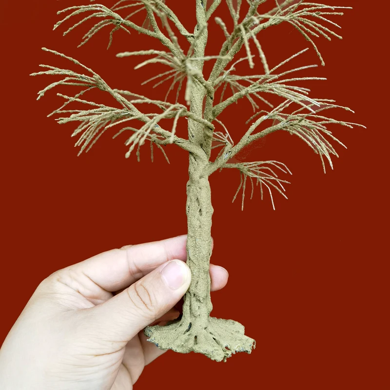 model tree trunk wire tree model handmade tree simulation tree powder production miniature tree scale model train layout