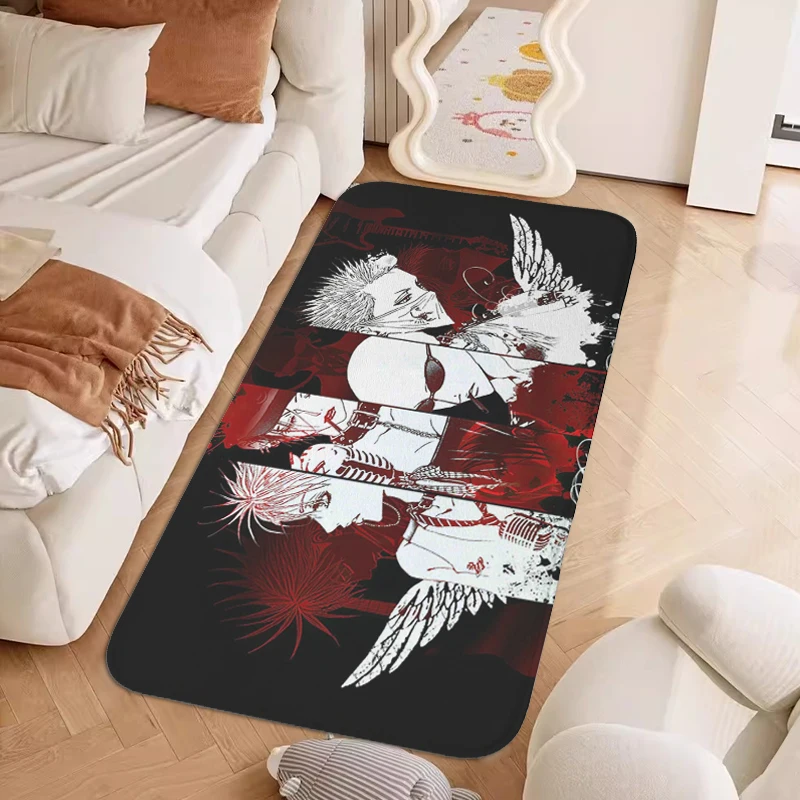 Living Room Floor Carpet Nana Anime Kitchen Bedroom Rug Porch Foot Mat Non-slip Custom Doormat Entrance Door Slip-resistant