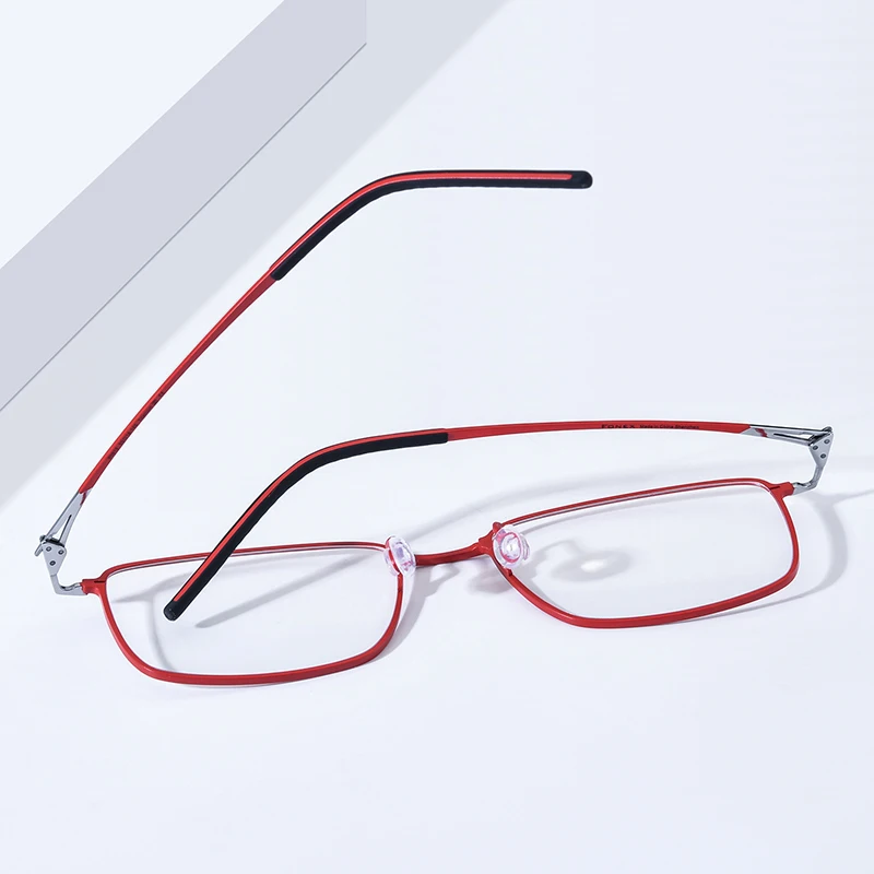FONEX Titanium Eyeglasses Frame Men Brand Design Square Ultralight Korean Japaness Glasses Morten Screwless Denmark Eyewear 5913